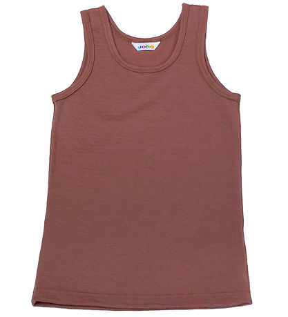 Joha Undershirt - Wool - Red/Brown