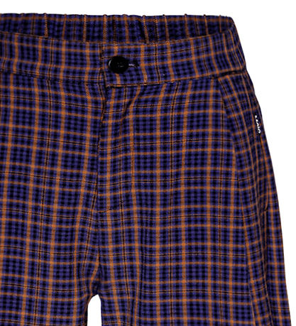 Molo Byxor - Alta - BlueBrown Check