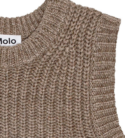 Molo Väst - Ull/Akryl - Gilberte - Brown Sugar