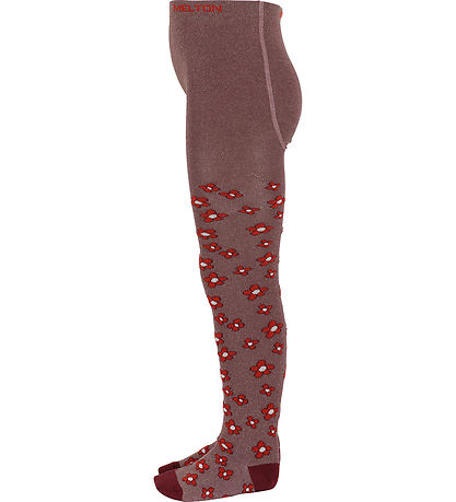 Melton Tights - Blossom - Grape Shake