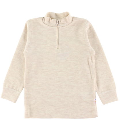 Joha Blouse - Wool - Zipper - Cream