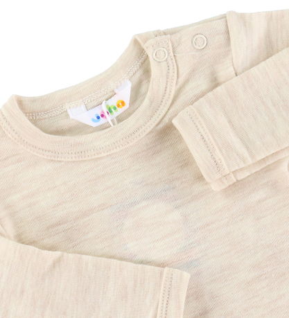 Joha Bodysuit L/æ - Wool - Cream