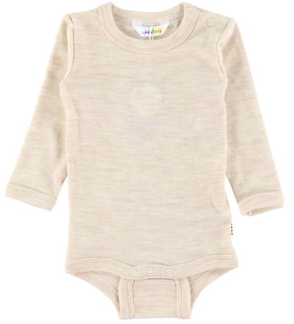 Joha Bodysuit L/æ - Wool - Cream