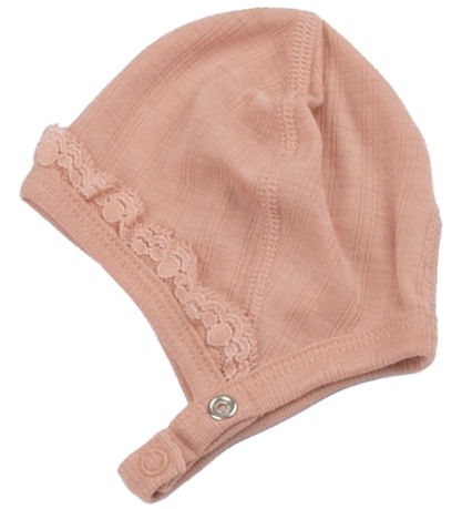 Joha Baby Hat - Wool/Silk - Peach
