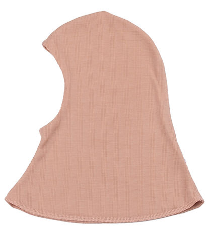 Joha Balaclava - Wool/Silk - 2-layer - Peach