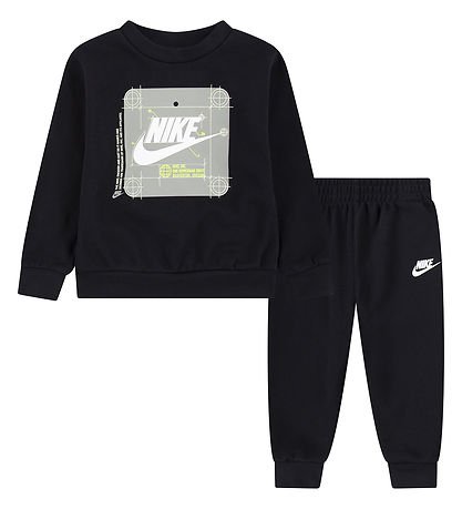 Nike Ensemble de Jogging Pantalon Blouse Noir KW FR