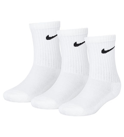 Nike Strumpor - Dämpad - 3-pack - Vit