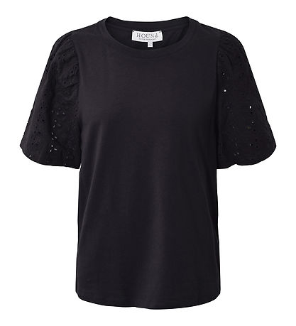 Hound T-paita - puhvihihainen Toppi - Black
