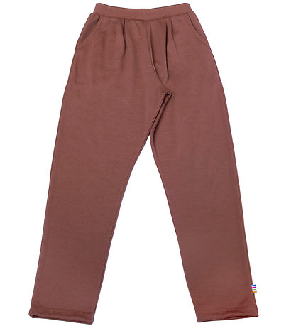 Joha Leggings - Wool - Red/Brown