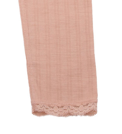 Joha Leggings - Wool/Silk - Peach