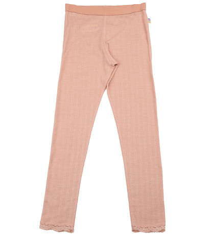 Joha Leggings - Wool/Silk - Peach