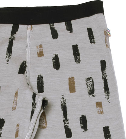 Joha Leggings - ull/Bómull - Drapplitað