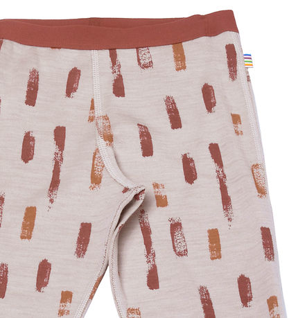 Joha Leggings - ull/Bómull - Drapplitað