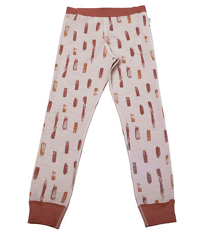 Joha Leggings - ull/Bómull - Drapplitað