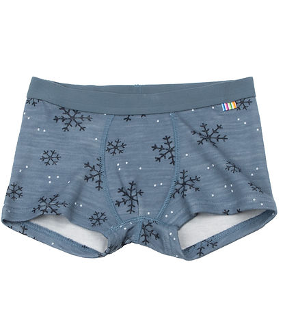 Joha Boxers - Wool/Bamboo - Blue