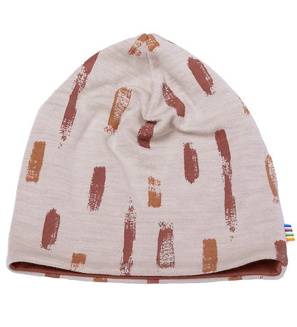 Joha Beanie - Wool/Cotton - 2-layer - Beige