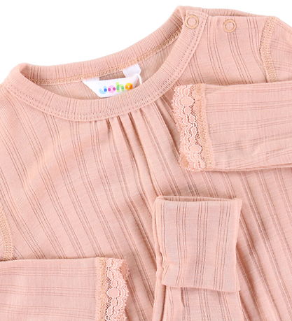 Joha Jumpsuit - Wool/Silk - Peach