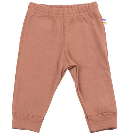 Joha Leggings - Wool - Red/Brown