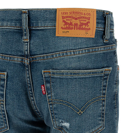 Levis Jeans 512 Slim Taper Cabain W O Raw Hem KW JP