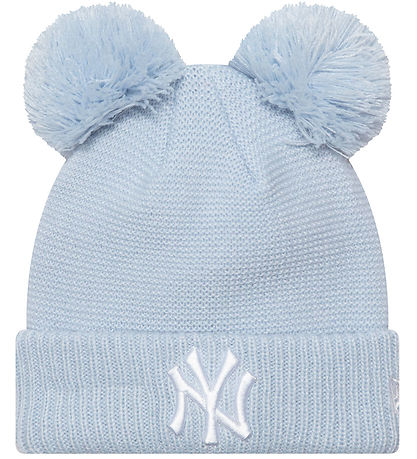 New Era Beanie w. Double Pom-Pom - Knitted - Beanie Neyyan - Pas