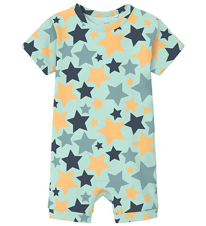 Name It Summer Romper - NbmVroels - Yucca w. Stars