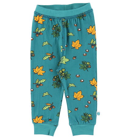 Småfolk Leggings - Petrol Green