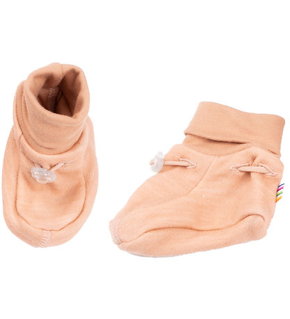 Joha Booties - Wool/Bamboo - Peach