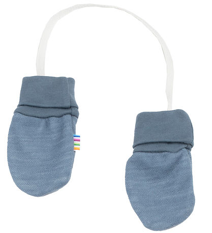 Joha Mittens - Wool/Bamboo - 2-layer - Blue