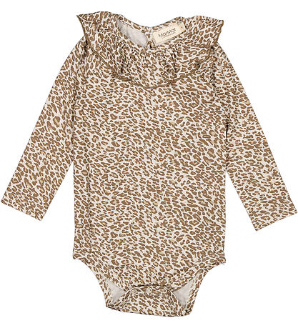MarMar Samfella L/æ - Viscose - Berta - Forest Brown Leo