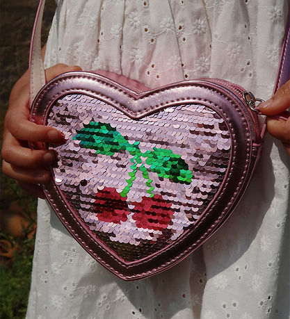 Konges Sløjd Shoulder Bag - Tut - Rose w. Sequins