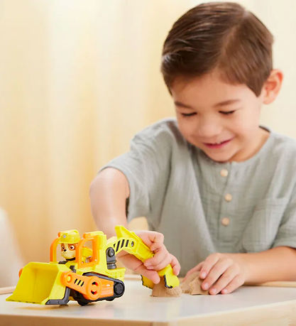Rubble & Crew Leikfang - 19 cm - rústir Bulldozer