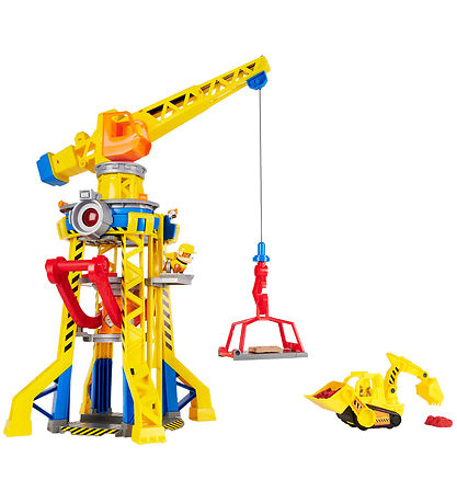 Rubble & Crew Leikfang - 60 cm - Bark Yard Crane Tower