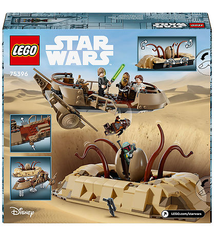 LEGO® Star Wars - Desert Skiff & Sarlacc Pit 75396 - 558 Partar