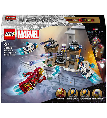LEGO® Marvel - Iron Man & Iron Legion vs. Hydra Soldier 76288 -