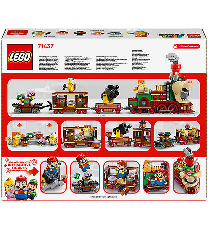 LEGO® Super Mario - The Bowser Express Train 71437 - 1392 Partar