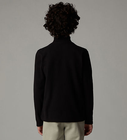 The North Face Fleece Jumper - Glacier - 1/4 Zip - Black