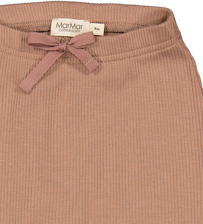 MarMar Byxor - Pico - Rib - Modal - Powder Taupe