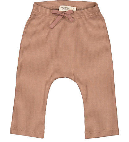 MarMar Byxor - Pico - Rib - Modal - Powder Taupe