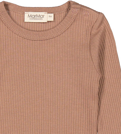 MarMar Samfella L/æ - Rib - Modal - Powder Taupe