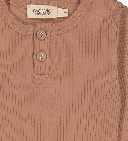 MarMar Samfella L/æ - Rib - Modal - Powder Taupe