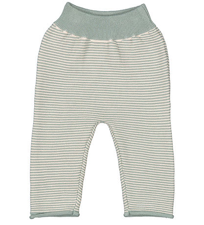 MarMar Byxor - Stickad - Pira - Dusty Jade Stripe