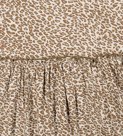 MarMar Kjóll - Viscose - Debbie - Forest Brown Leo