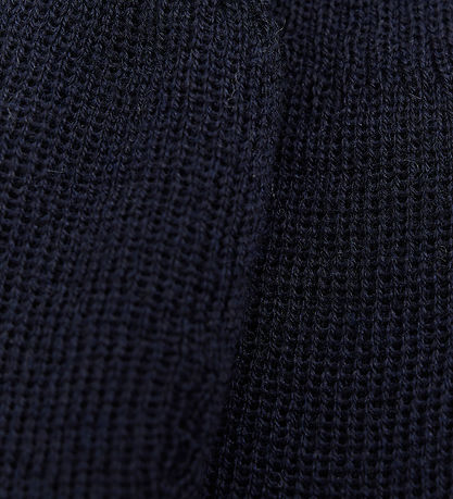 Huttelihut Mittens - Wool - Knitted - Dark Navy