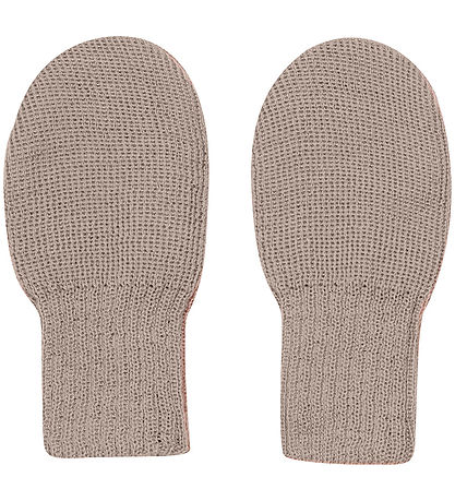 Huttelihut Mittens - Wool - Knitted - Cobblestone