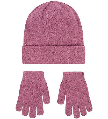 Nike Mütze/Handschuhe - Strick - Magie Flamingo m. Glitzer
