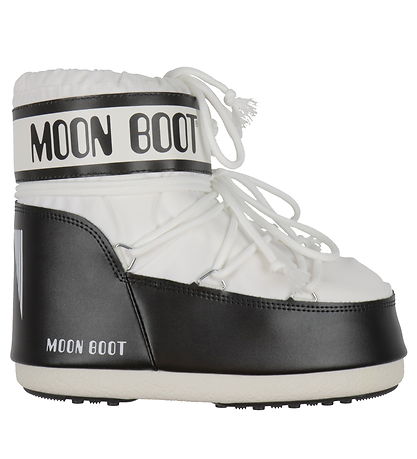 Moon Boot Kuldastígvél - Tákn Lágt Nælon - Hvítt
