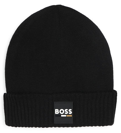 BOSS Beanie - Knitted - Black