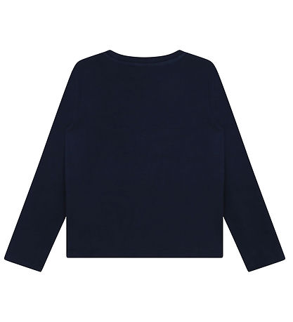 Michael Kors Bluse - Navy/Silber m. Herz
