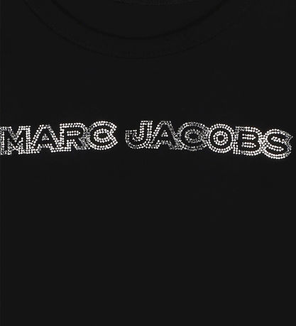 Little Marc Jacobs Bluse - Schwarz m. Strassstein