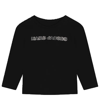 Little Marc Jacobs Bluse - Schwarz m. Strassstein